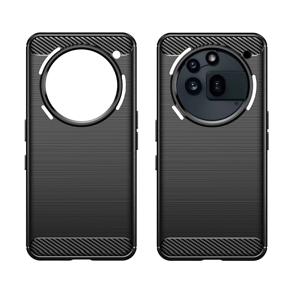 Carbon odolný gélový obal na Nothing Phone (3a) Pro - čierny