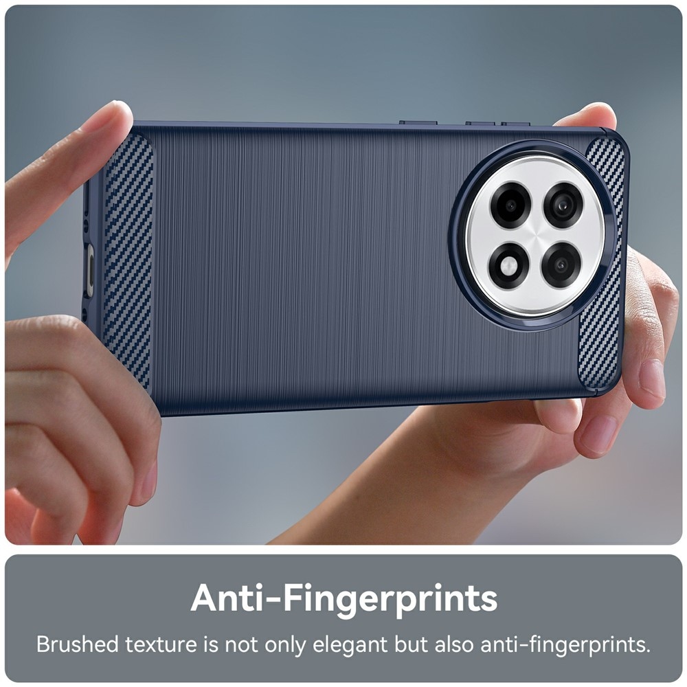 Carbon odolný gélový obal na OnePlus 13R 5G - modrý