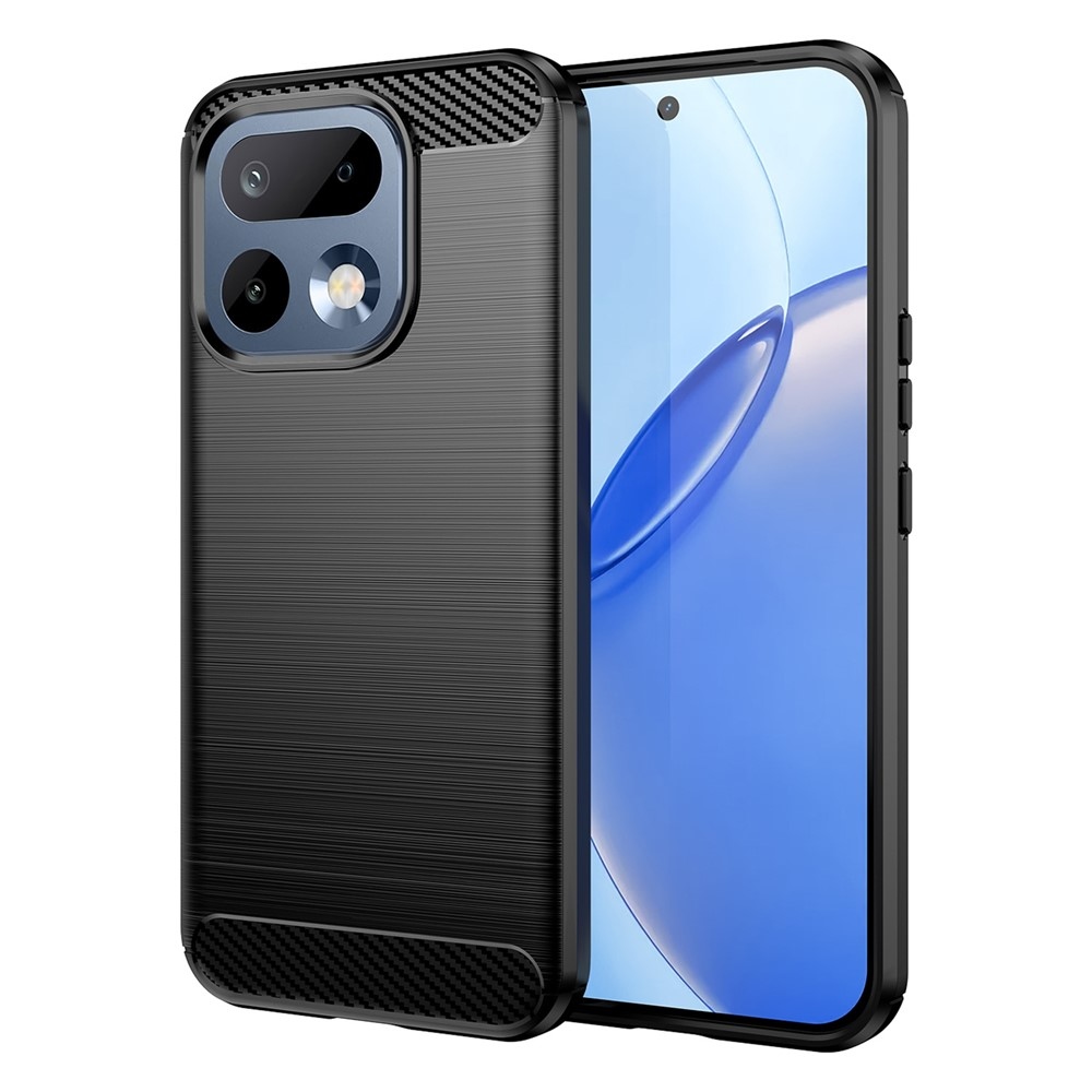 Carbon odolný gélový obal na Realme 16 Pro 5G - čierny