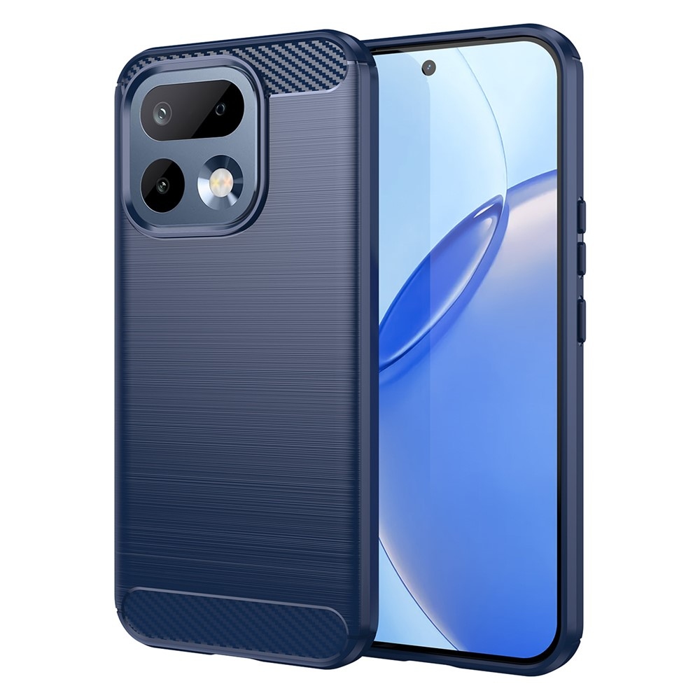 Carbon odolný gélový obal na Realme 16 Pro 5G - modrý