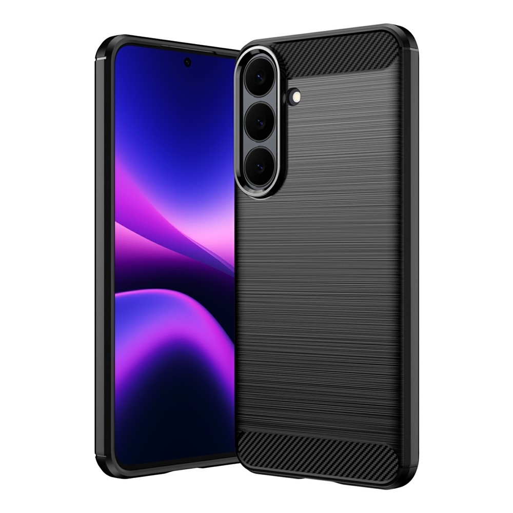Carbon odolný gélový obal na Samsung Galaxy S26 FE - čierny