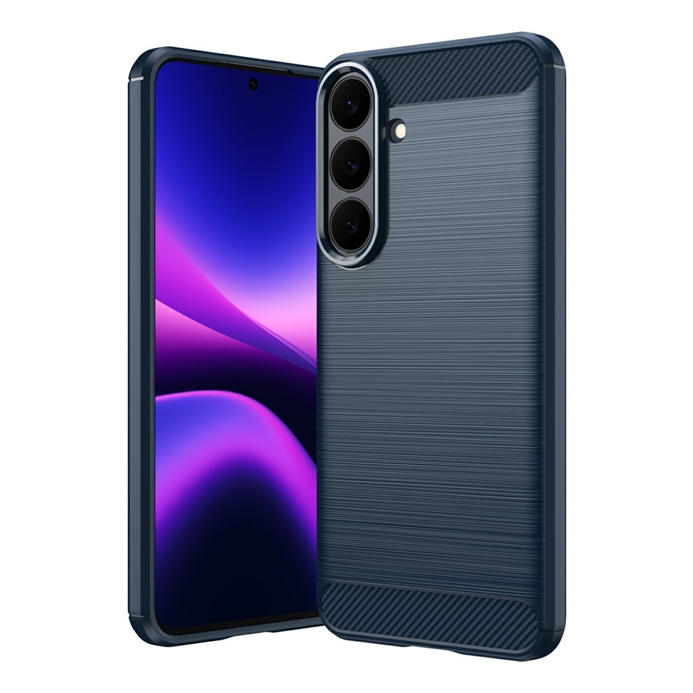 Carbon odolný gélový obal na Samsung Galaxy S26 FE - modrý