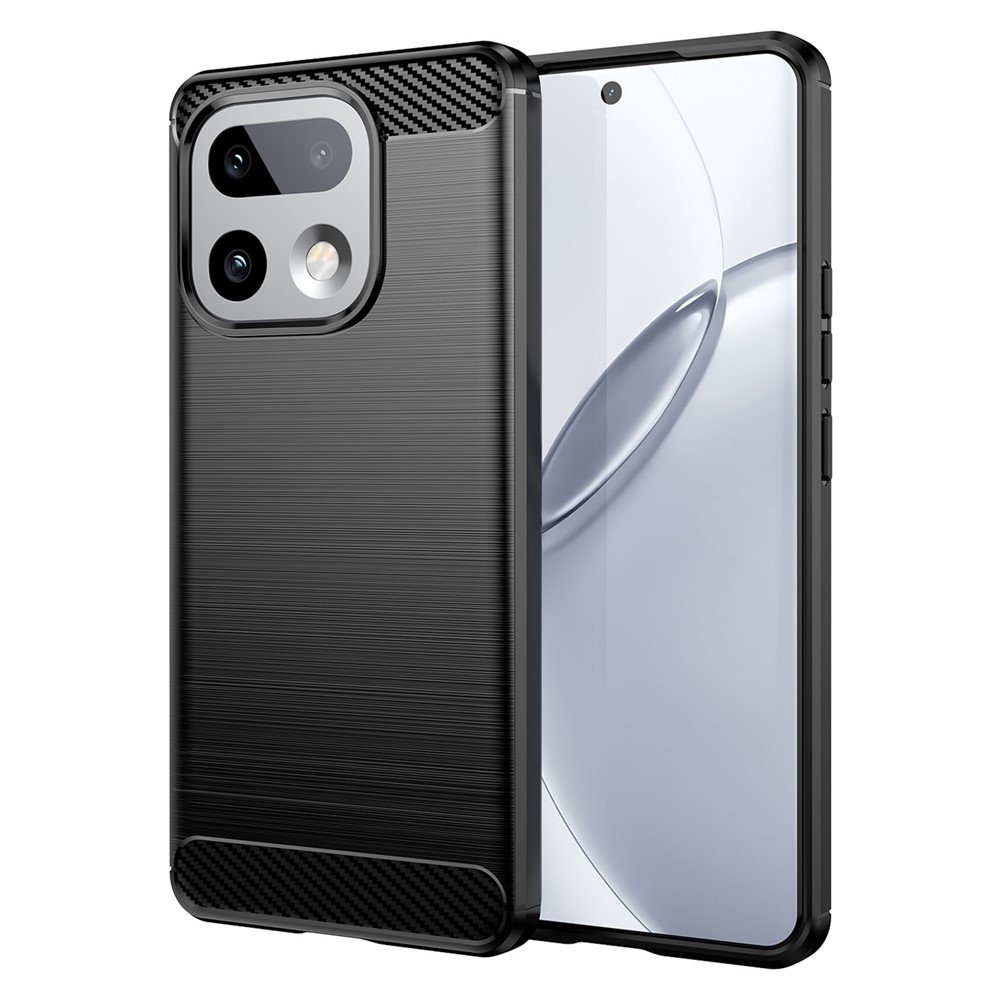 Carbon odolný gélový obal na Xiaomi Realme 16 Pro + 5G - čierny