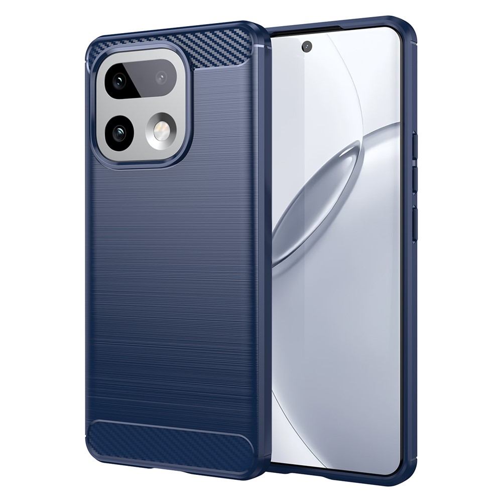 Carbon odolný gélový obal na Xiaomi Realme 16 Pro + 5G - modrý