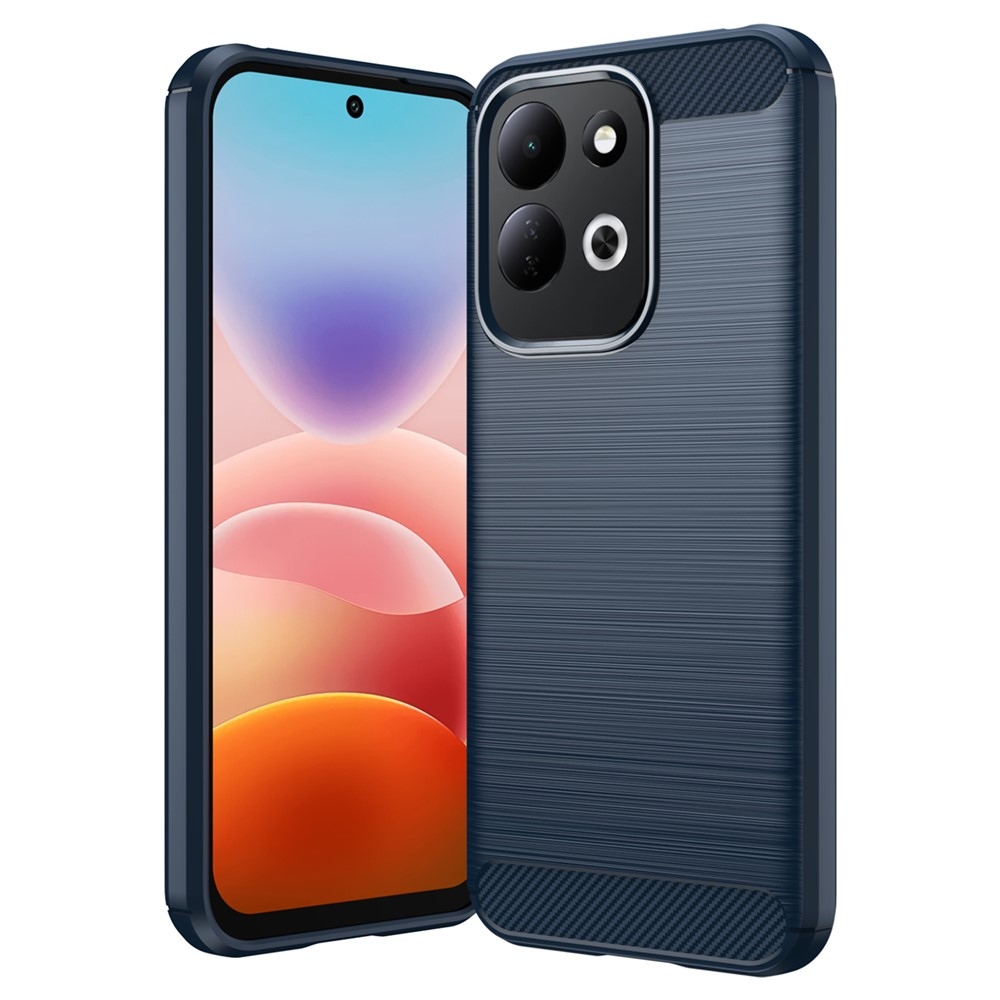 Carbon odolný gélový obal na Xiaomi Redmi 17 4G/5G - modrý