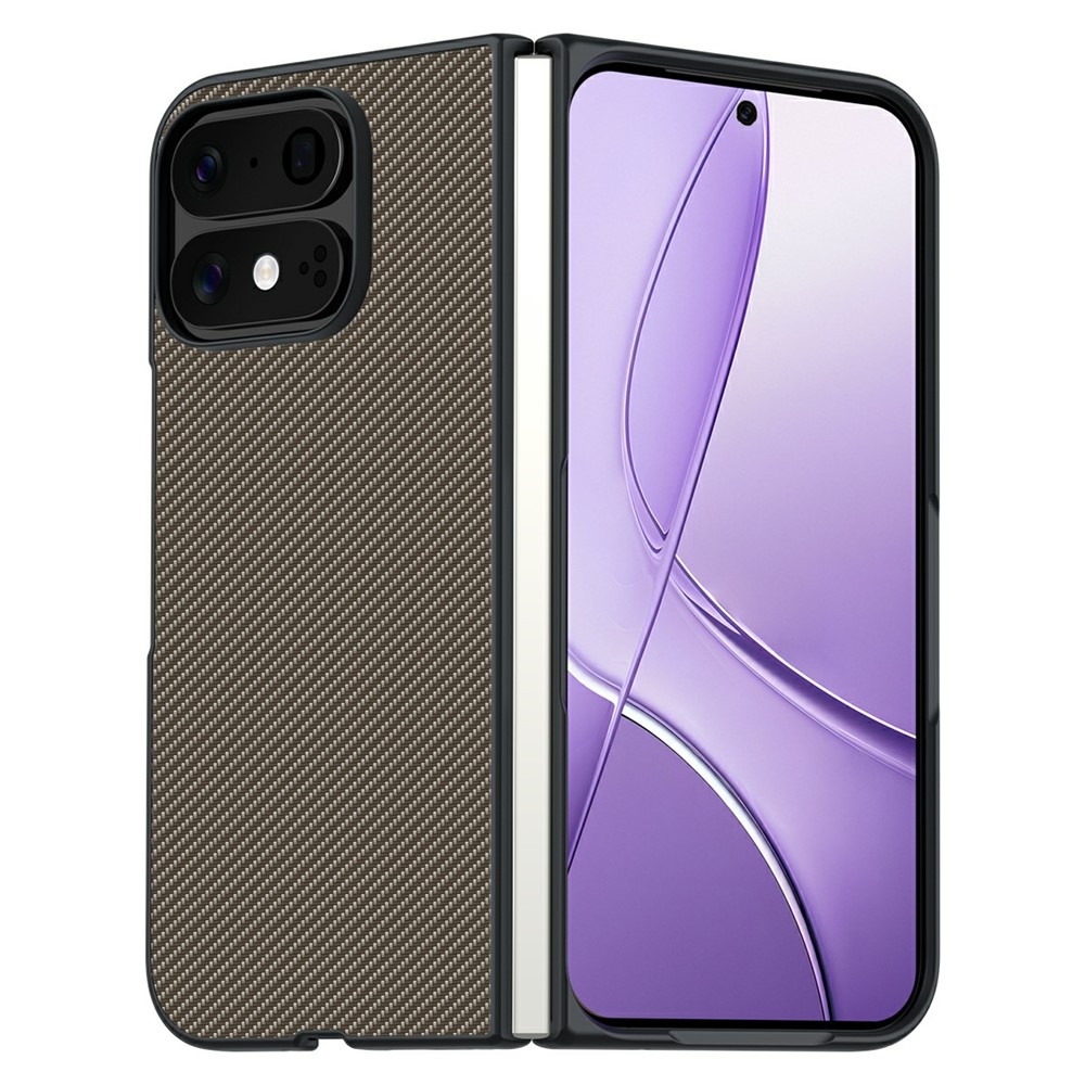 Carbone plastový kryt na mobil Google Pixel 11 Pro Fold - zlatý