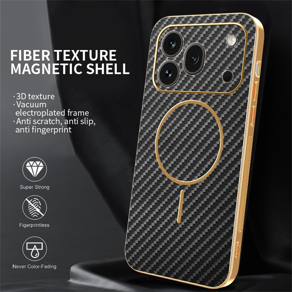 Carbony gélový obal s MagSafe na Honor 600 Pro 5G - čierny