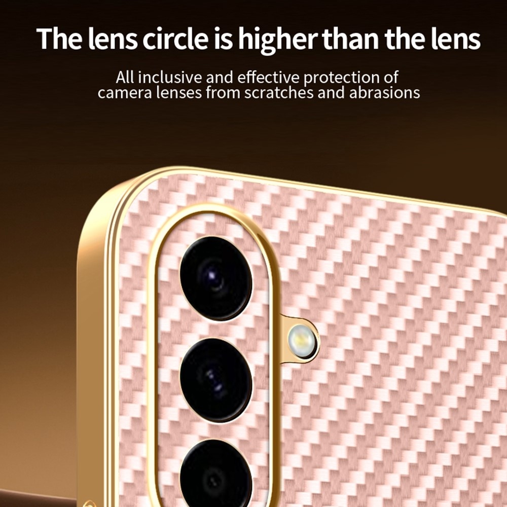 Carbony gélový obal s MagSafe na Samsung Galaxy A57 5G - ružový