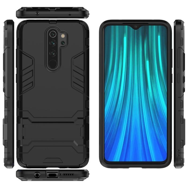 Case hybridný kryt pre mobil Xiaomi Redmi Note 8 Pro - čierny