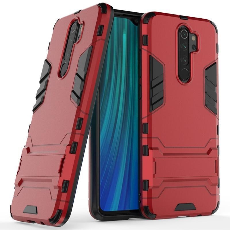 Case hybridný kryt pre mobil Xiaomi Redmi Note 8 Pro - červený