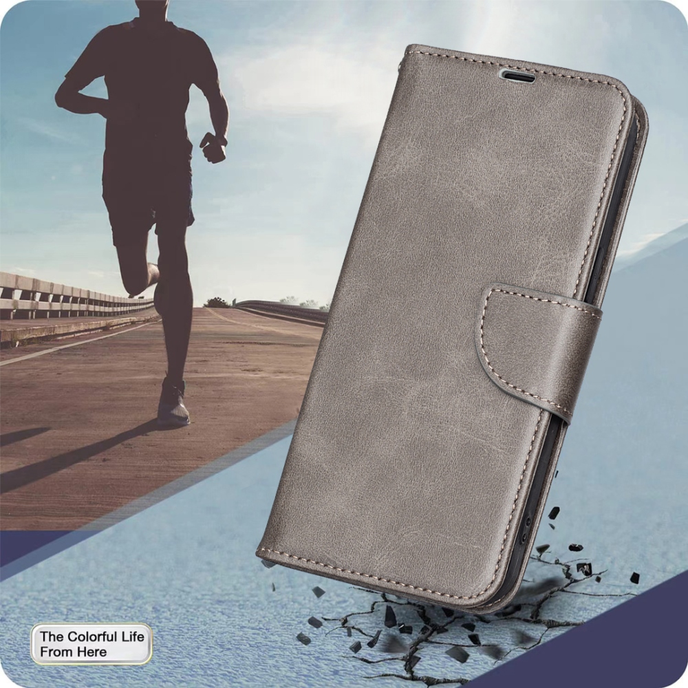 Case knižkové púzdro na Samsung Galaxy A37 5G - šedé