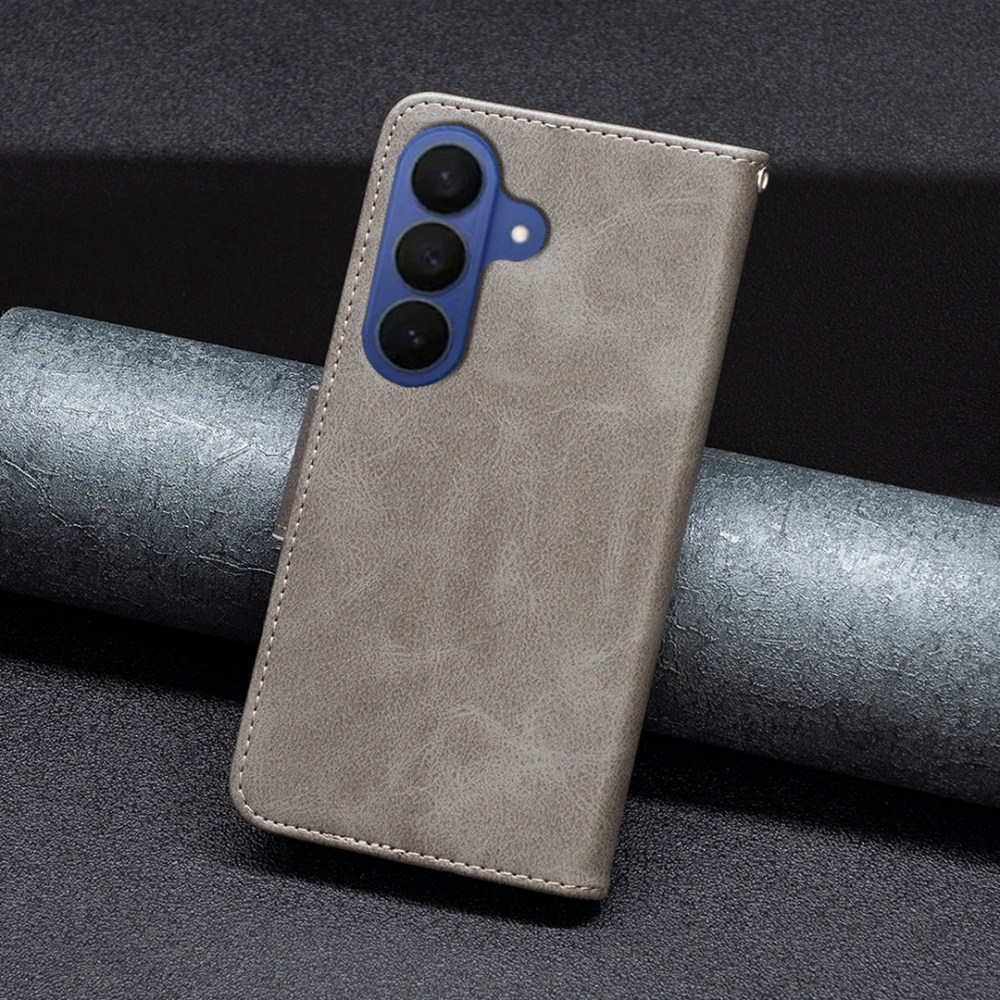 Case knižkové púzdro na Samsung Galaxy A37 5G - šedé