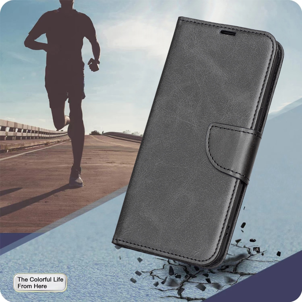 Case knižkové púzdro na Samsung Galaxy A57 5G - čierne