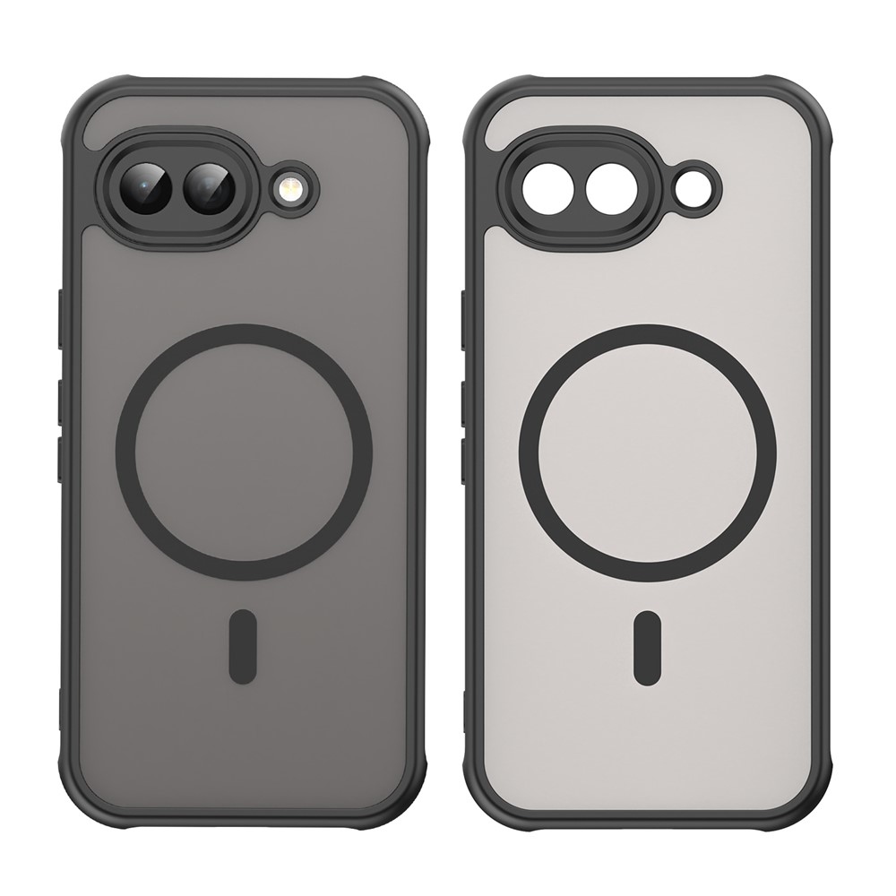 Case matný gélový obal s MagSafe na Google Pixel 10a - čierny