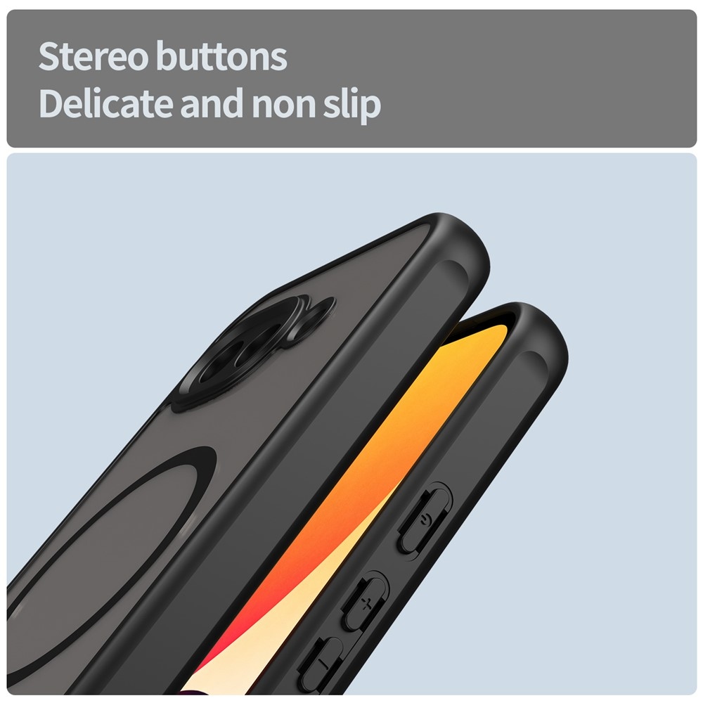 Case matný gélový obal s MagSafe na Google Pixel 10a - čierny