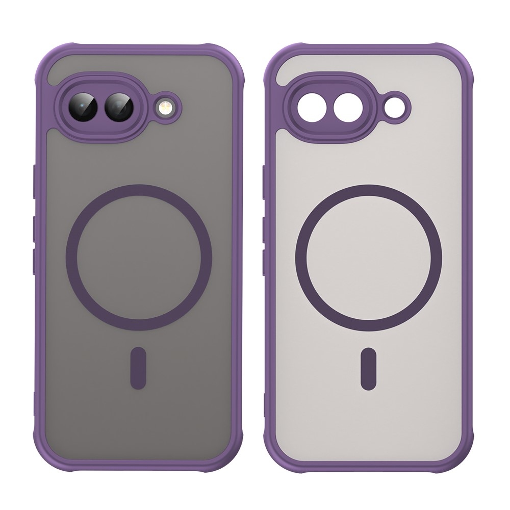 Case matný gélový obal s MagSafe na Google Pixel 10a - fialový