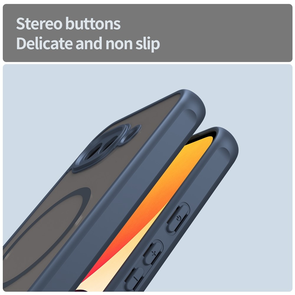 Case matný gélový obal s MagSafe na Google Pixel 10a - modrý