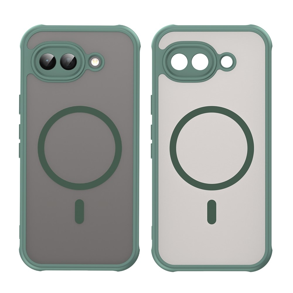 Case matný gélový obal s MagSafe na Google Pixel 10a - zelený