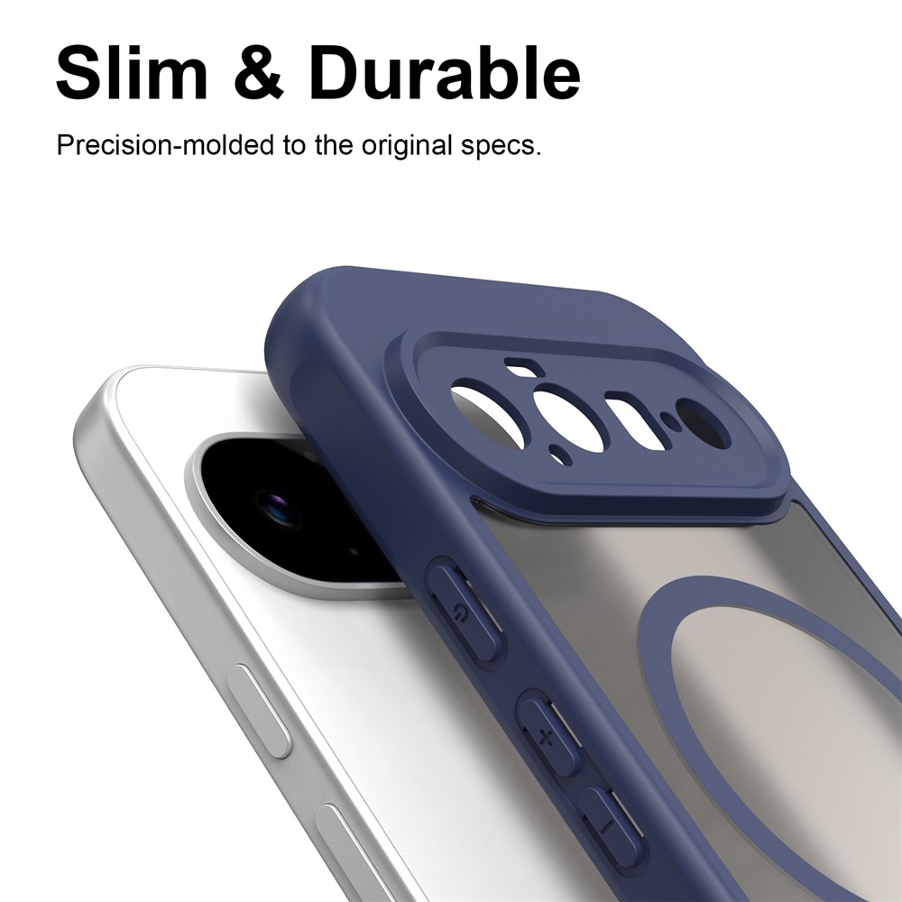 Case matný gélový obal s MagSafe na Google Pixel 11 - modrý