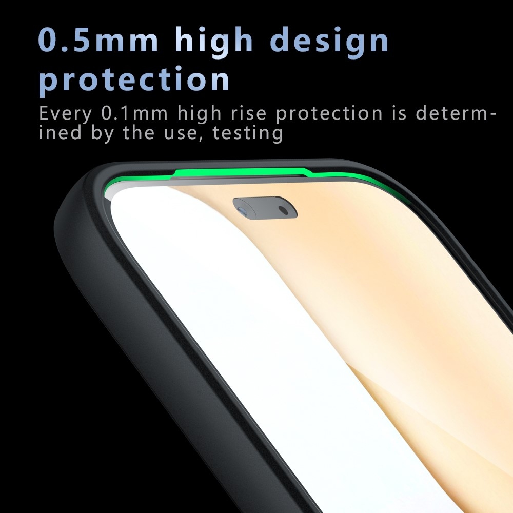 Case matný gélový obal s MagSafe na Honor 600 Lite 5G - čierny