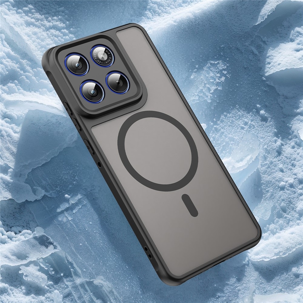 Case matný gélový obal s MagSafe na Motorola Edge 70 5G - čierny