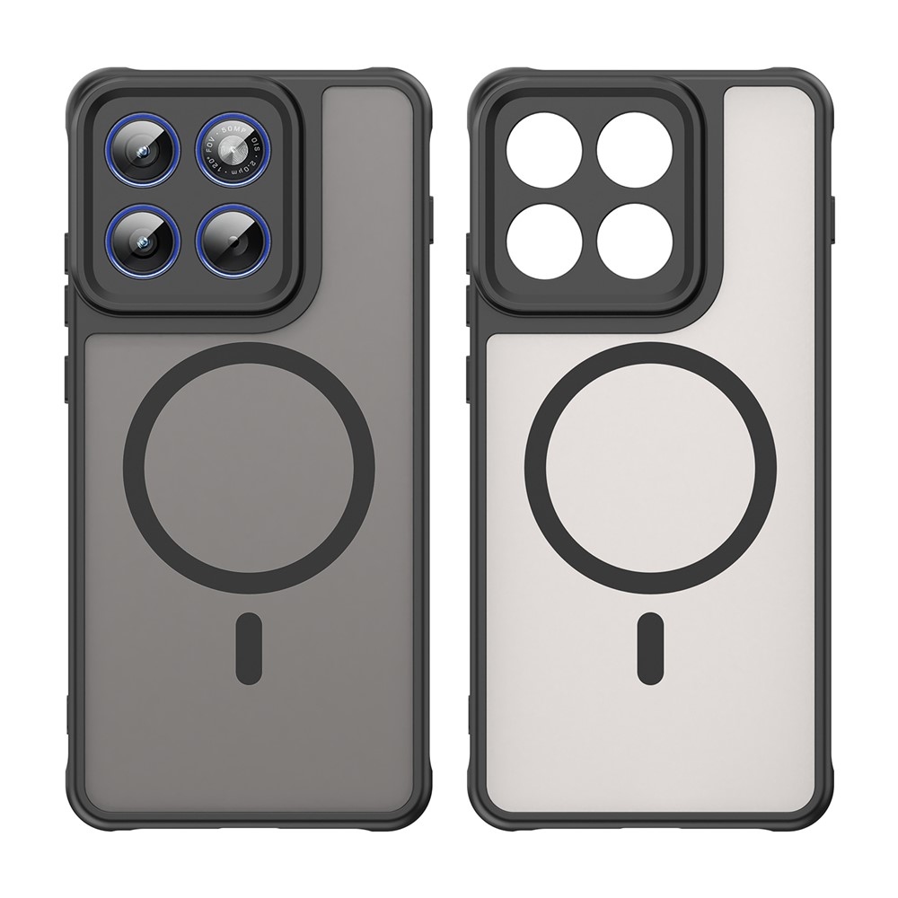 Case matný gélový obal s MagSafe na Motorola Edge 70 5G - čierny