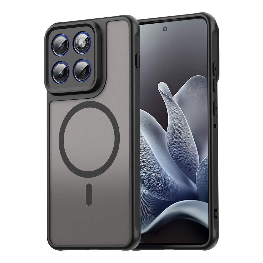 Case matný gélový obal s MagSafe na Motorola Edge 70 5G - čierny