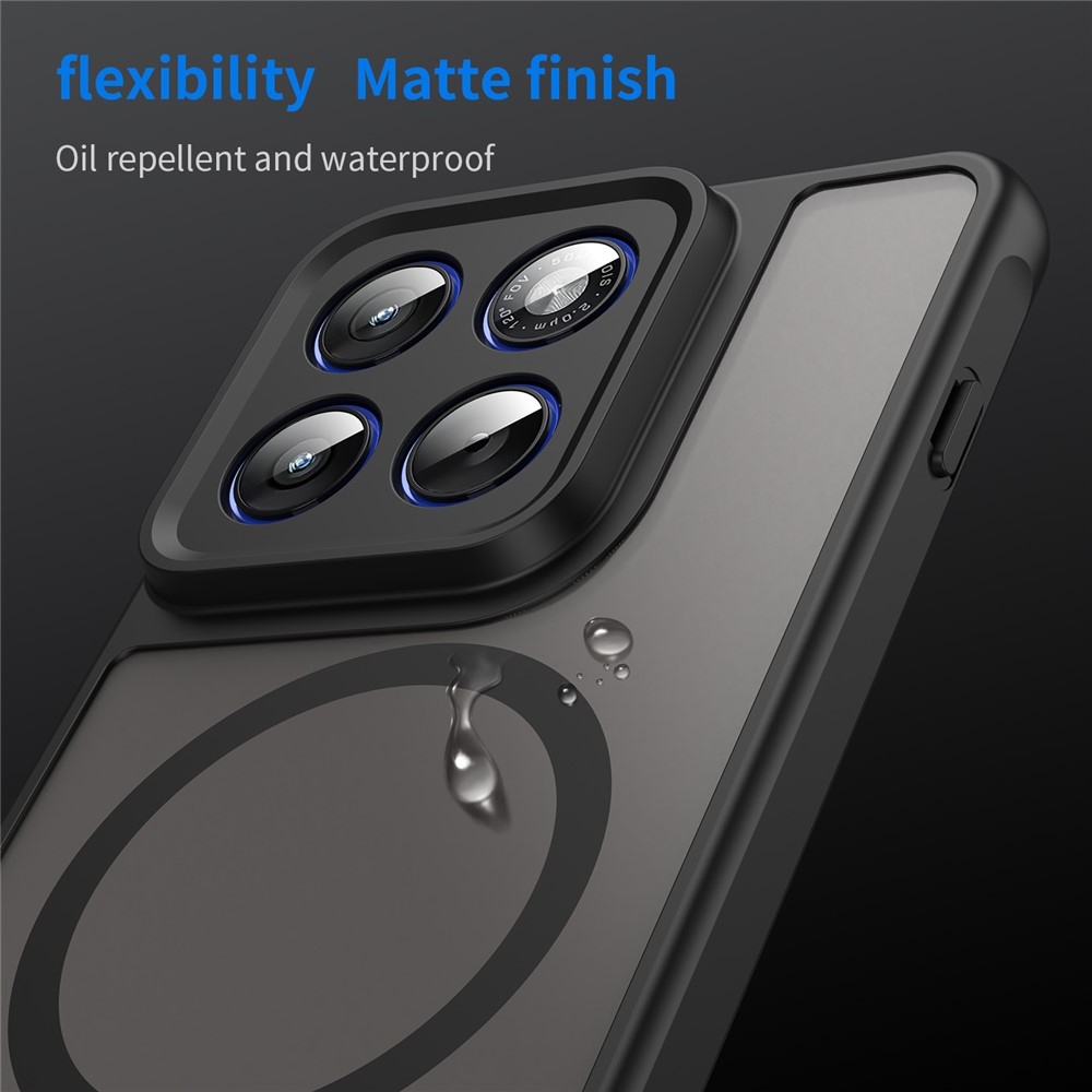 Case matný gélový obal s MagSafe na Motorola Edge 70 5G - čierny