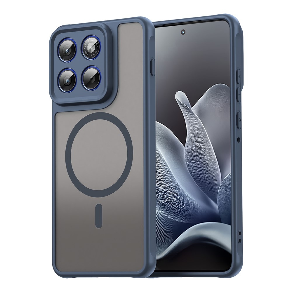 Case matný gélový obal s MagSafe na Motorola Edge 70 5G - modrý