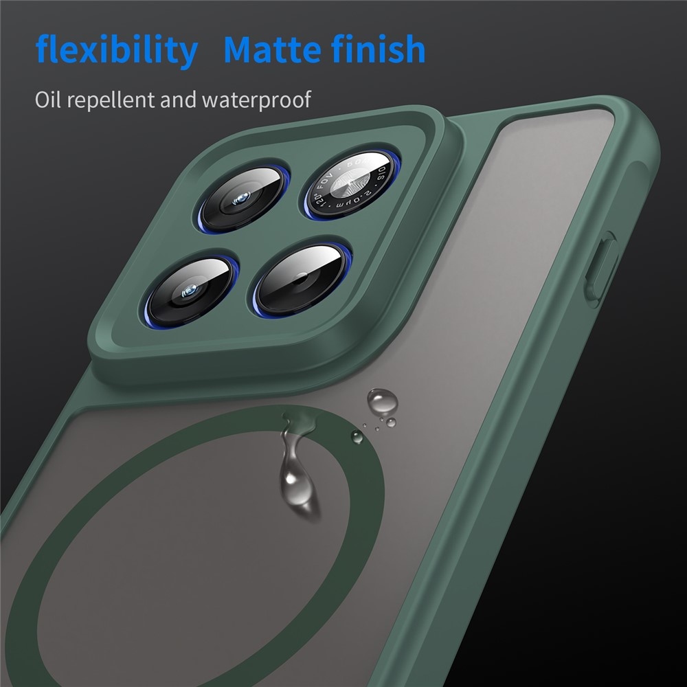 Case matný gélový obal s MagSafe na Motorola Edge 70 5G - zelený