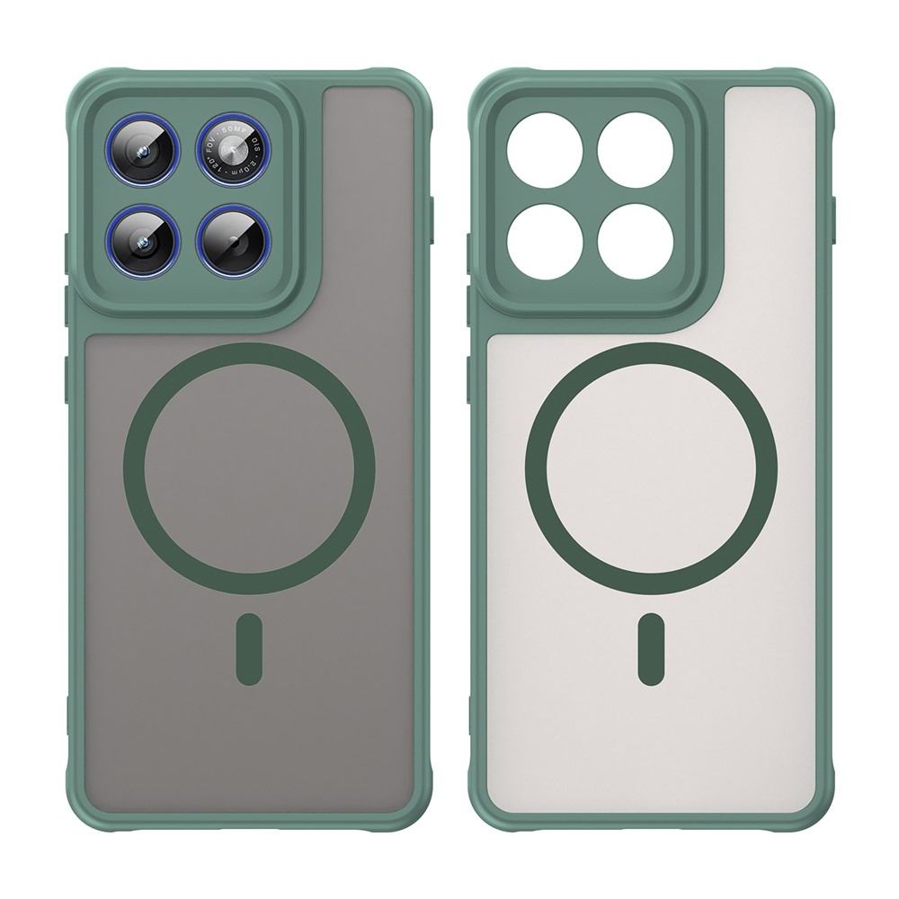 Case matný gélový obal s MagSafe na Motorola Edge 70 5G - zelený