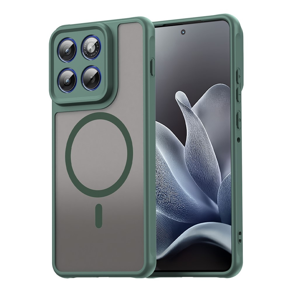 Case matný gélový obal s MagSafe na Motorola Edge 70 5G - zelený