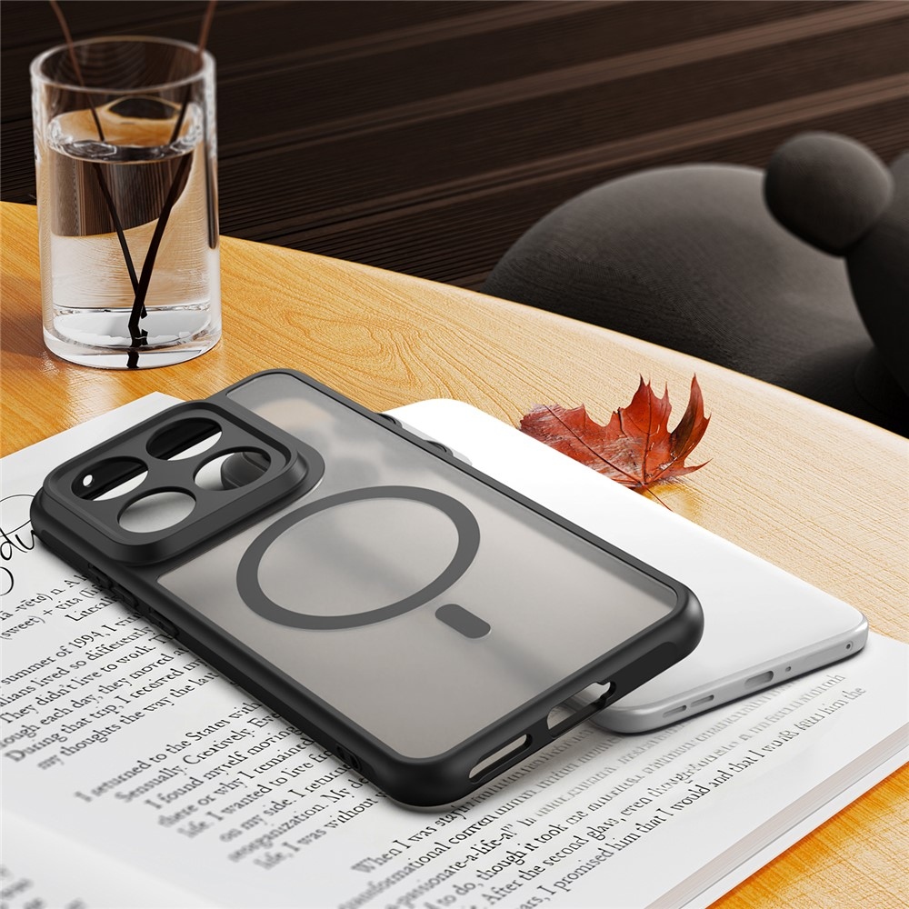 Case matný gélový obal s MagSafe na Motorola Edge 70 Pro 5G - čierny