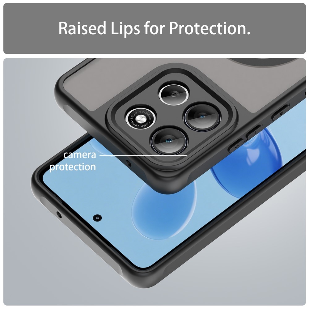 Case matný gélový obal s MagSafe na Motorola Moto G86 5G - čierny