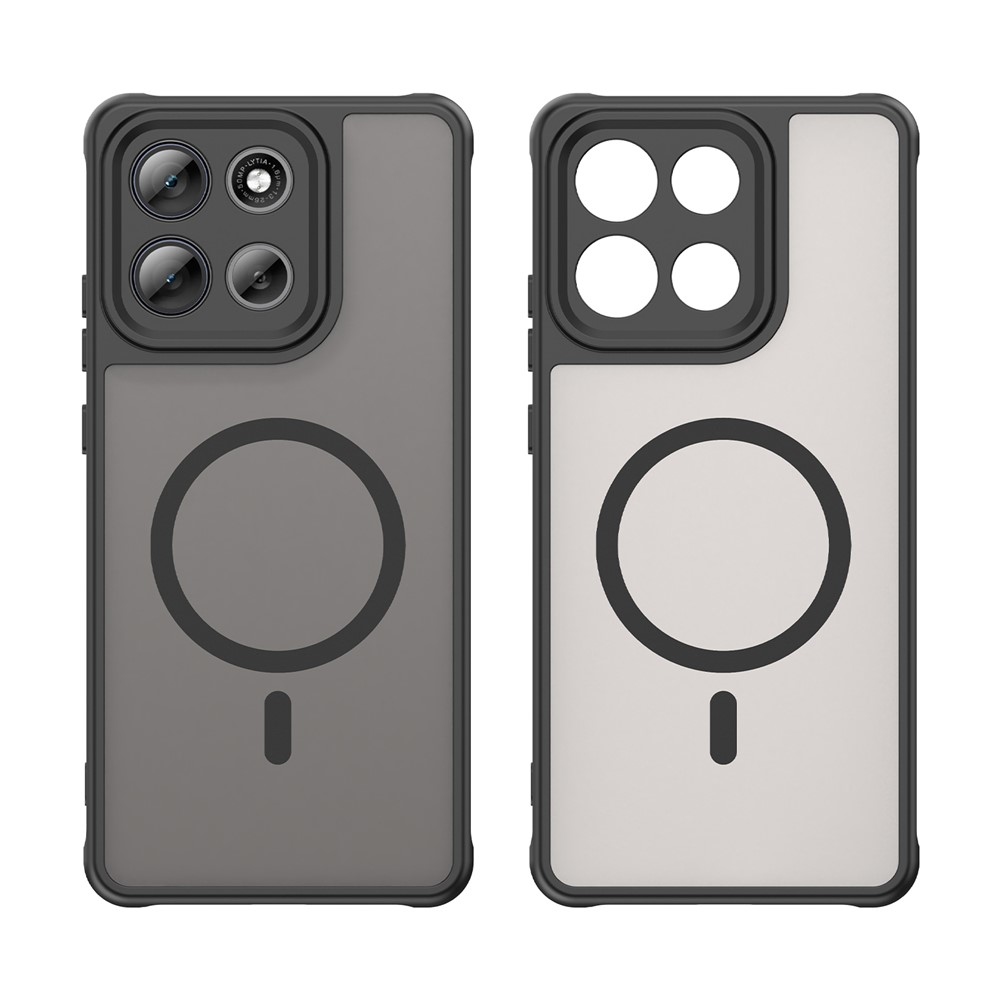 Case matný gélový obal s MagSafe na Motorola Moto G86 5G - čierny