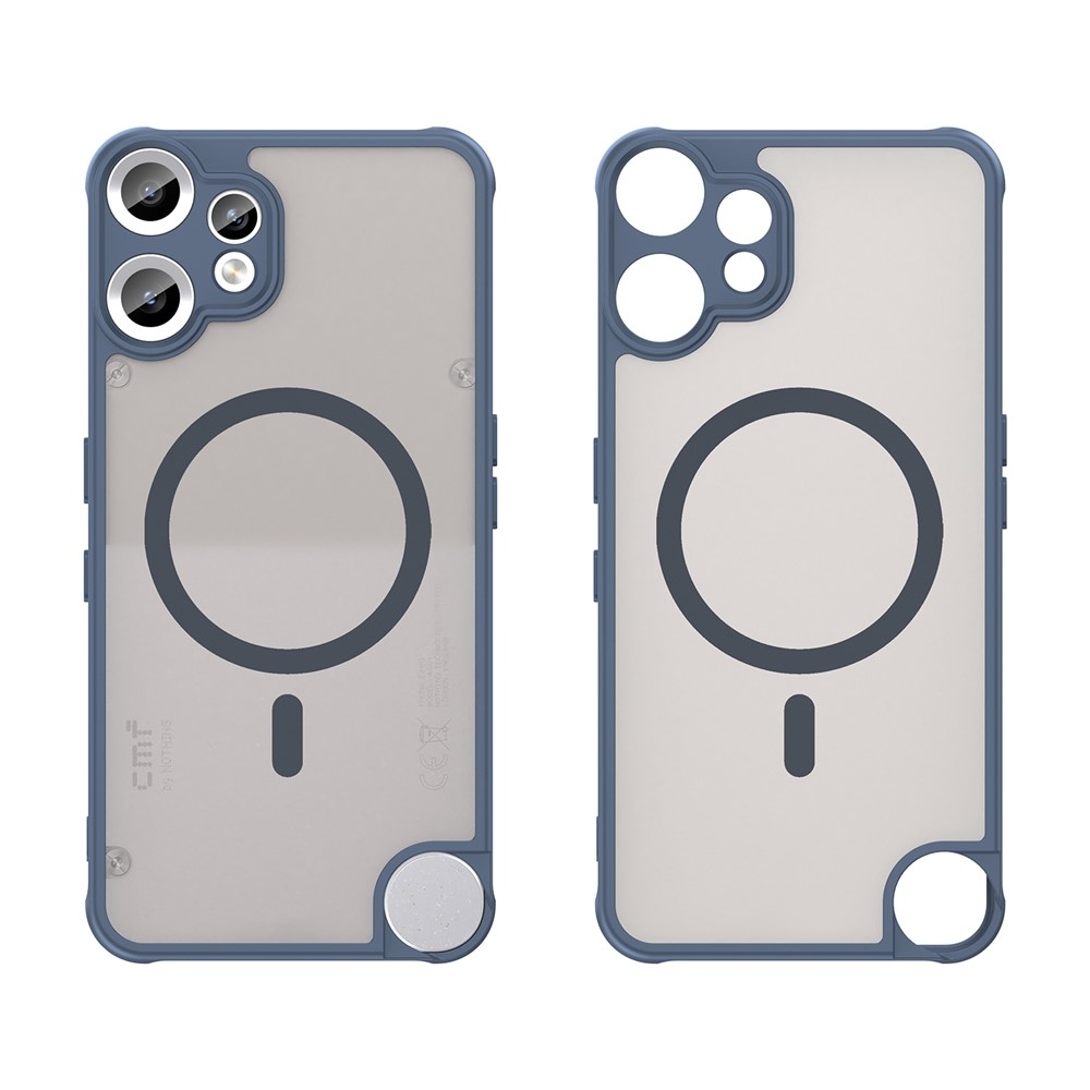 Case matný gélový obal s MagSafe na Nothing CMF Phone 2 Pro - modrý