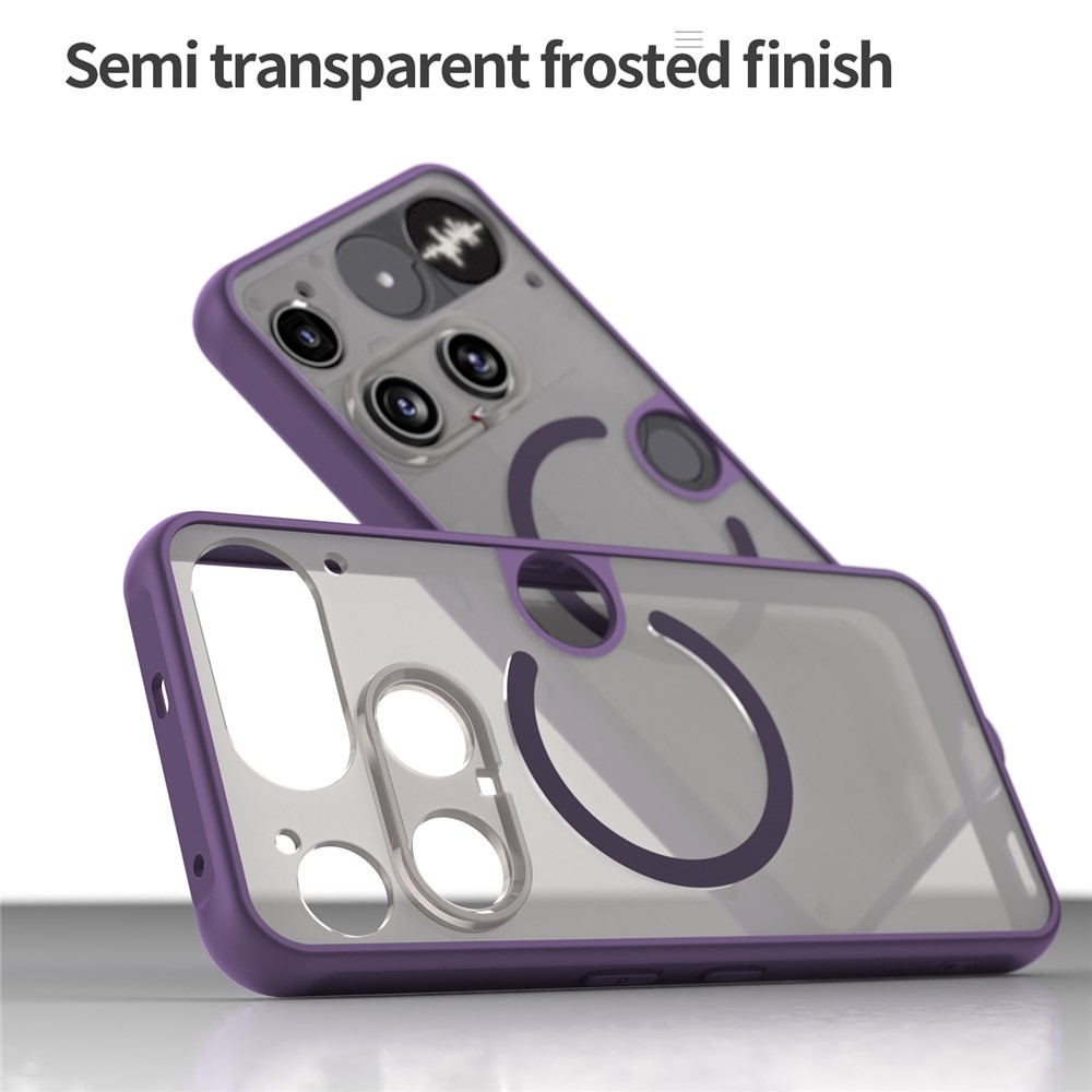Case matný gélový obal s MagSafe na Nothing Phone (3) 5G - fialový