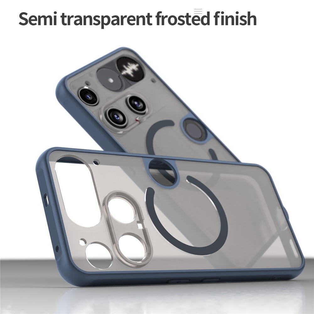 Case matný gélový obal s MagSafe na Nothing Phone (3) 5G - modrý