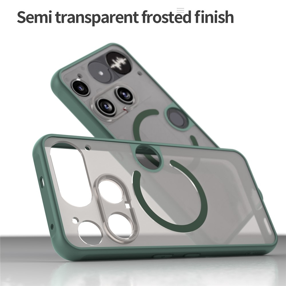 Case matný gélový obal s MagSafe na Nothing Phone (3) 5G - zelený