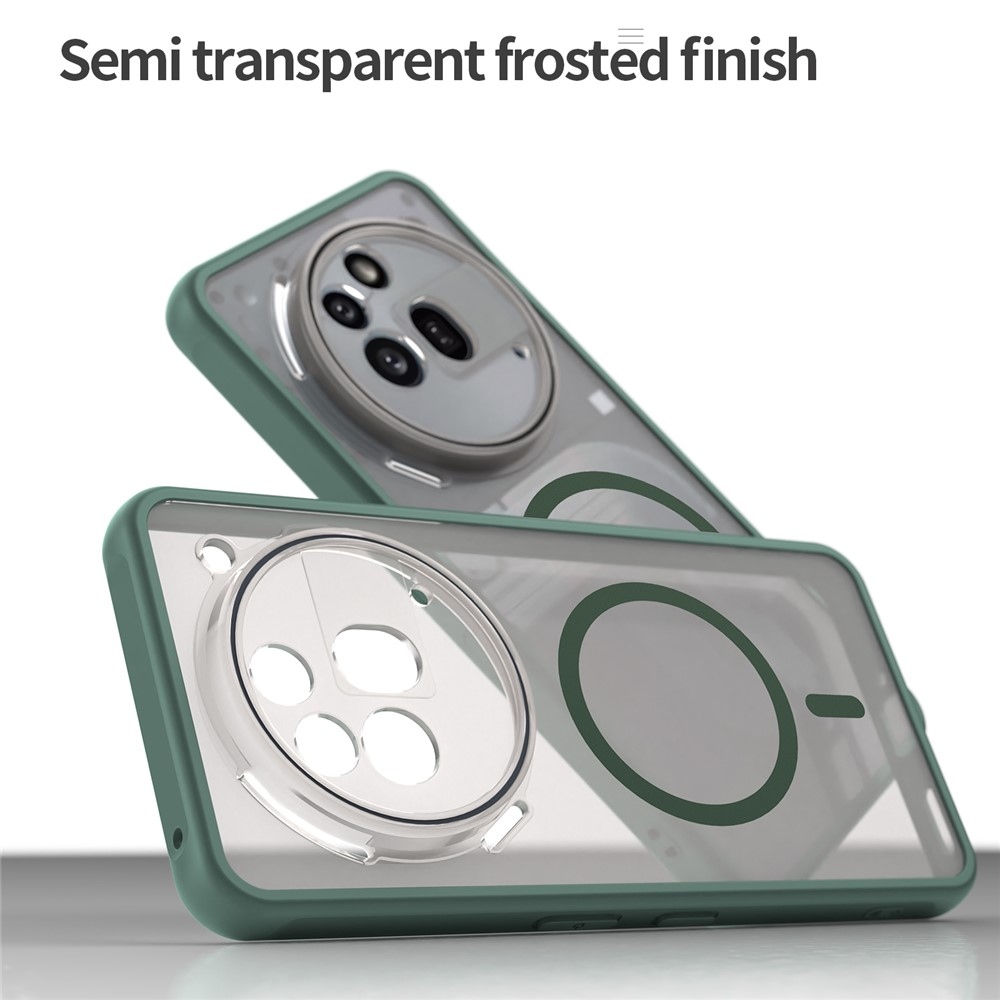 Case matný gélový obal s MagSafe na Nothing Phone (3a) Pro - zelený