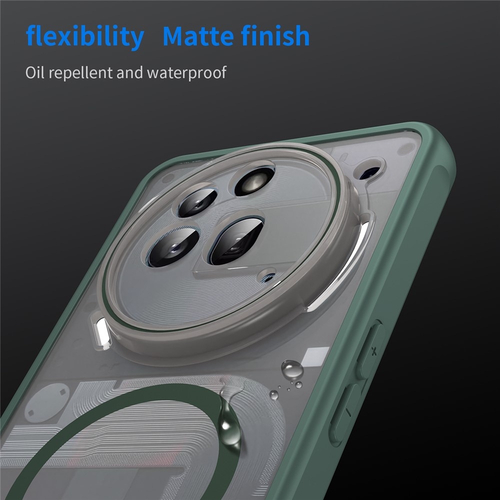 Case matný gélový obal s MagSafe na Nothing Phone (3a) Pro - zelený