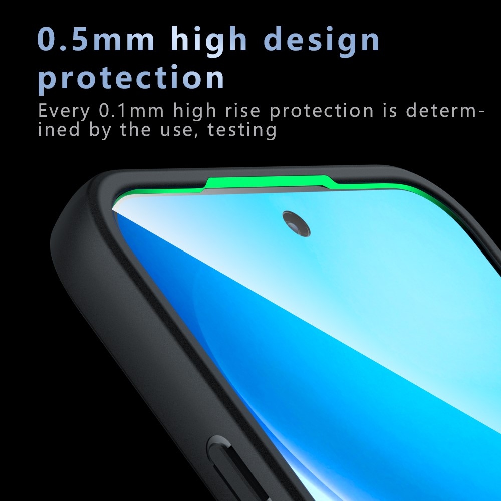 Case matný gélový obal s MagSafe na Oppo Reno 16 FS 5G - čierny