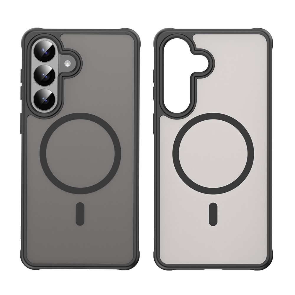 Case matný gélový obal s MagSafe na Samsung Galaxy S26+ - čierny