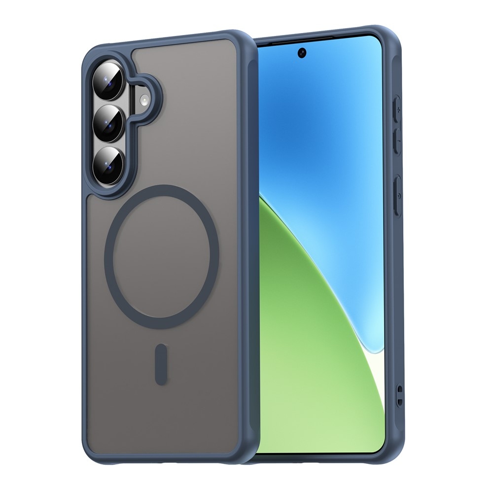 Case matný gélový obal s MagSafe na Samsung Galaxy S26+ - modrý