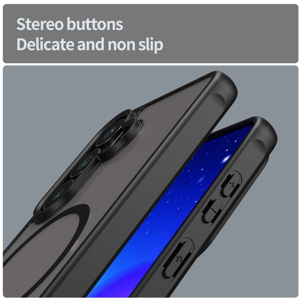 Case matný gélový obal s MagSafe na Samsung Galaxy S26/S26 Pro - čierny