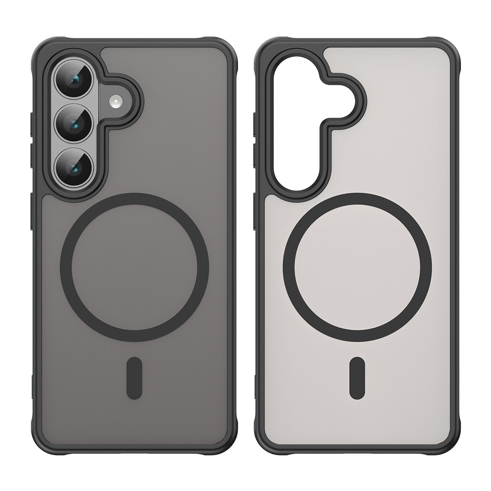 Case matný gélový obal s MagSafe na Samsung Galaxy S26/S26 Pro - čierny