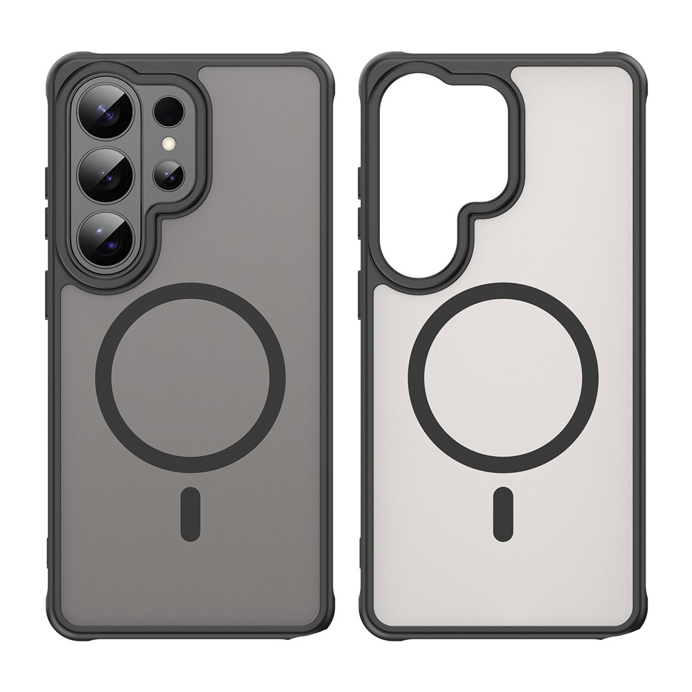 Case matný gélový obal s MagSafe na Samsung Galaxy S26 Ultra - čierny