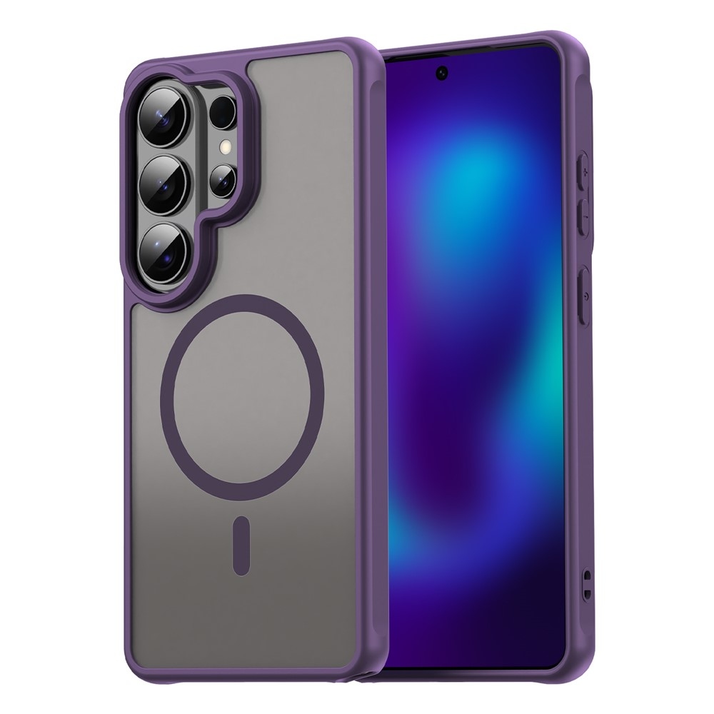 Case matný gélový obal s MagSafe na Samsung Galaxy S26 Ultra - fialový