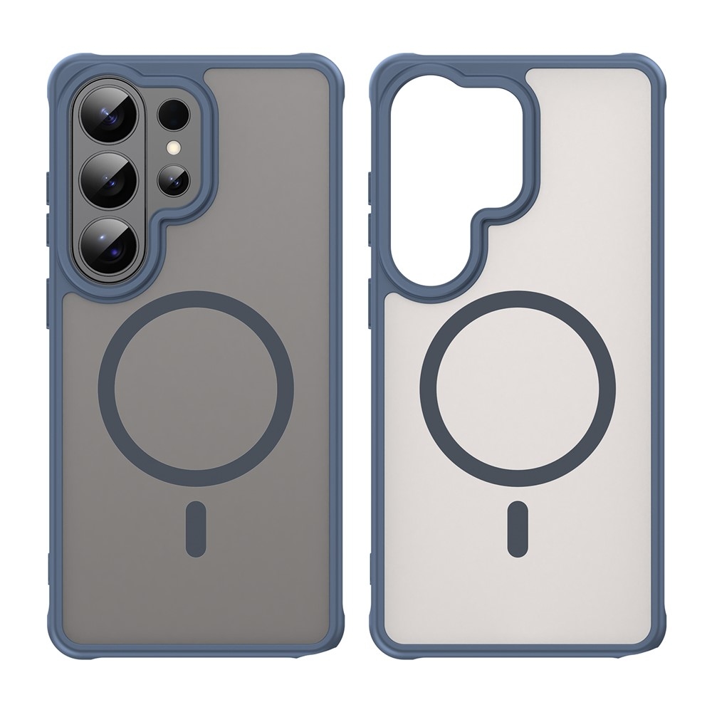 Case matný gélový obal s MagSafe na Samsung Galaxy S26 Ultra - modrý