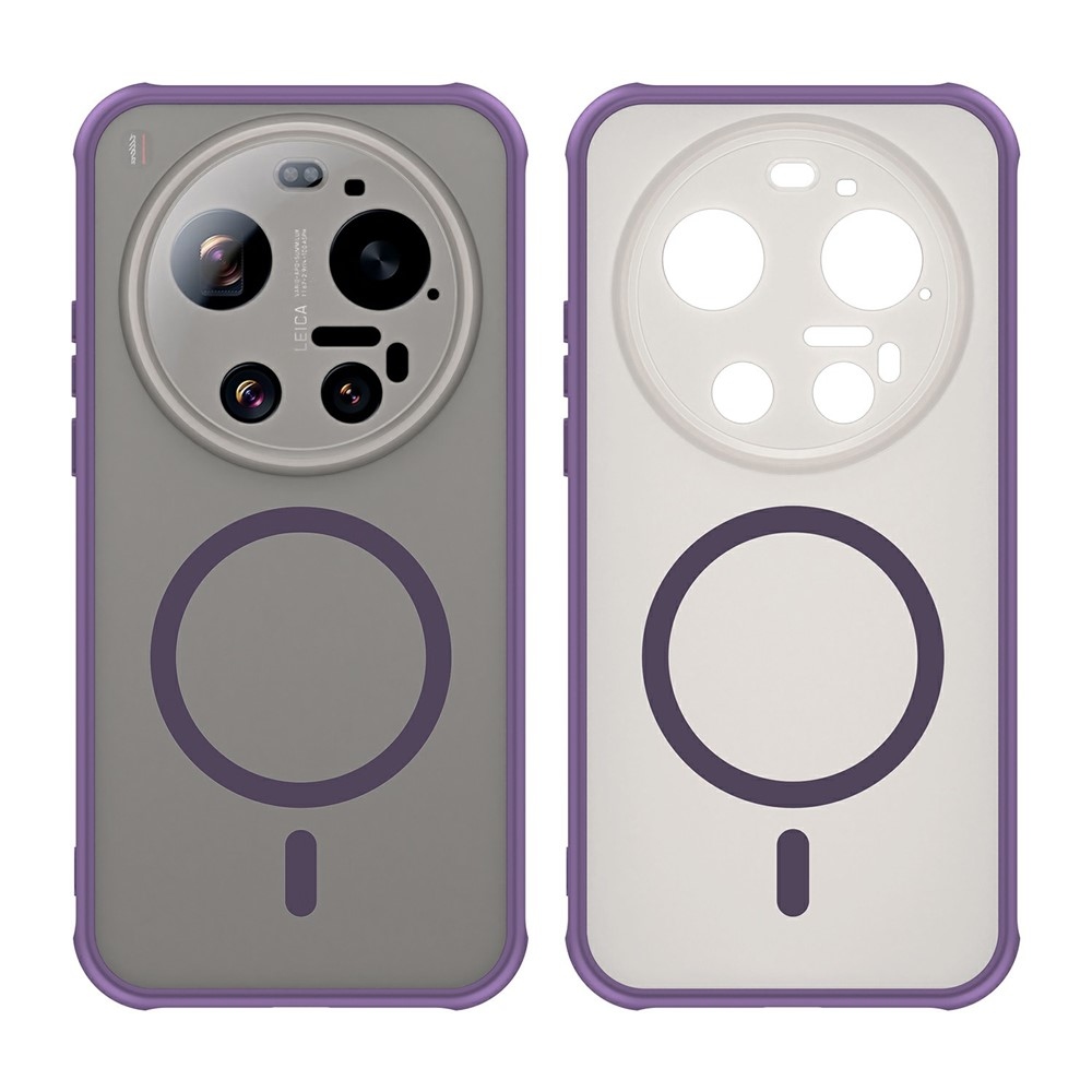 Case matný gélový obal s MagSafe na Xiaomi 17 Ultra - fialový